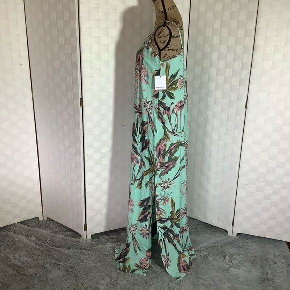 O'Neill floral maxi dress spring summer vacation beach size small - Picture 5 of 12